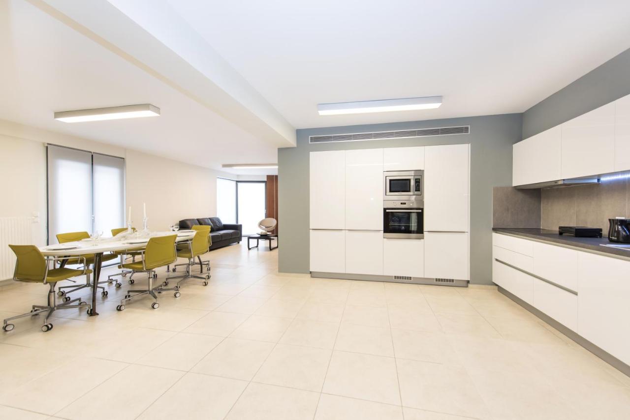 Spacious Fully Equipped 3Bd 2Bath Apt In The Heart Of City With Balconies Ac And Fast Wifi #1 Iráklio Kültér fotó