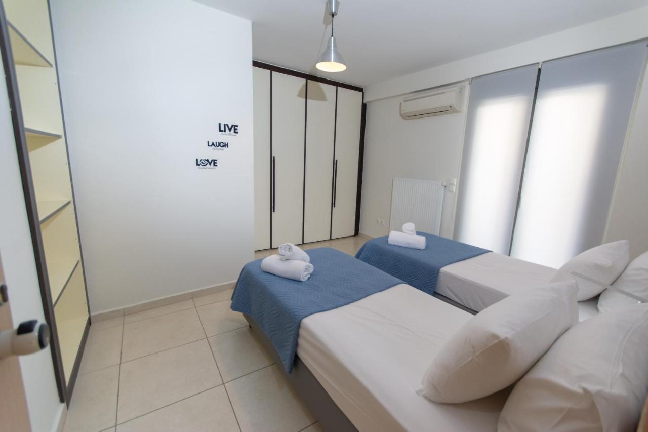 Spacious Fully Equipped 3Bd 2Bath Apt In The Heart Of City With Balconies Ac And Fast Wifi #1 Iráklio Kültér fotó